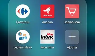 Mes astuces pour faire des économies sur mon "Budget course": Le Couponing 5 Application magasin