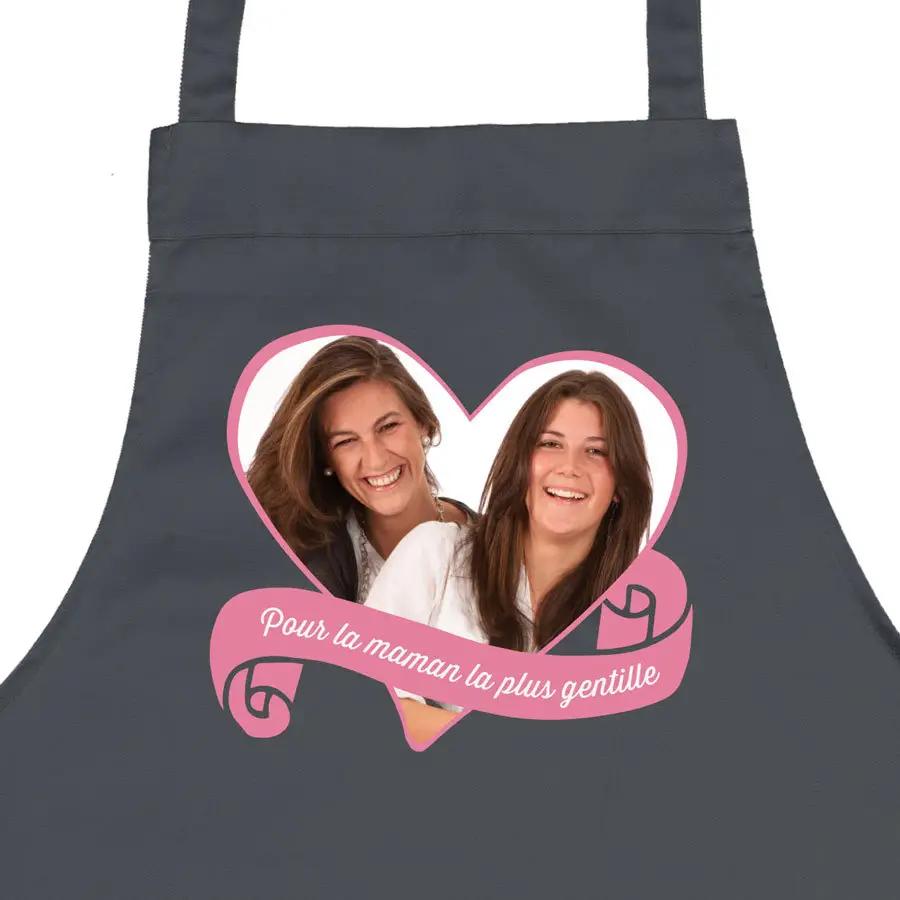 Vive les cadeaux personnalisés avec YourSurprise 6 tablier fete des meres gris