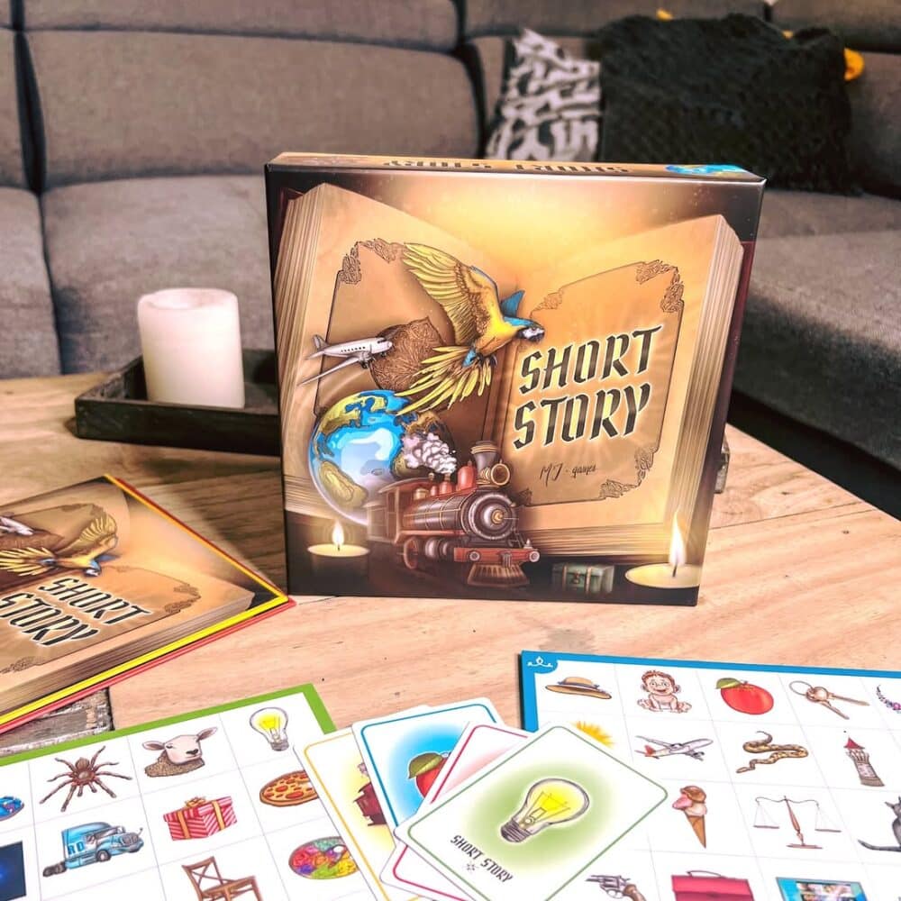 🎁🎅🎄 CONCOURS 🎄🎅🎁Tentez de gagner le nouveau jeu Short story de chez MJ Games pour Noel 🎅