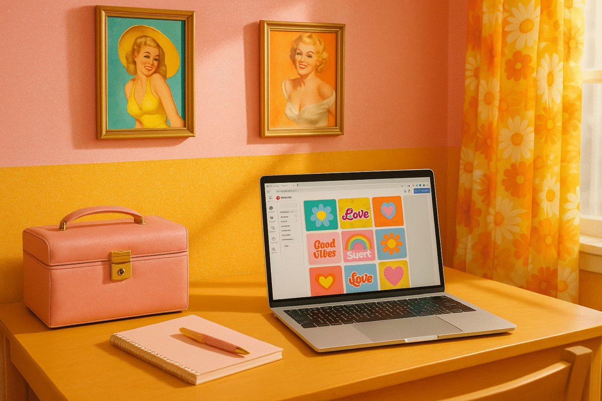 Bureau Vintage Annees 60