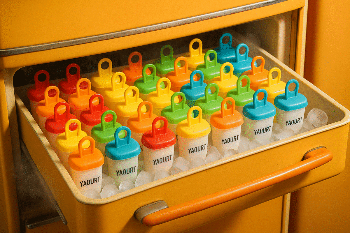 Glaces Retro au Frigo