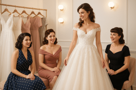 Ambiance Essayage Mariage