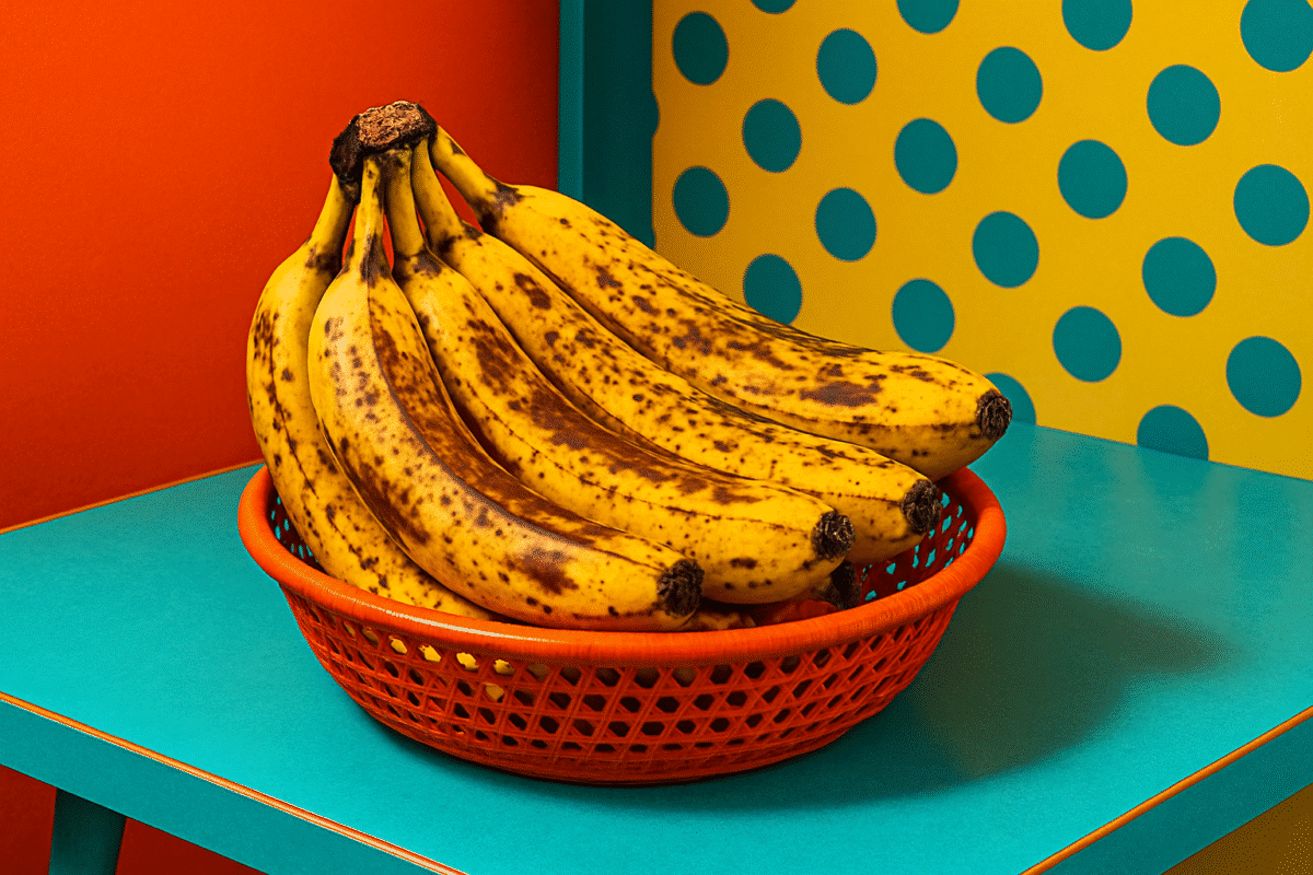 Bananes sur Table Retro