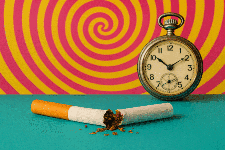 Cigarette et Spirales Vibrante