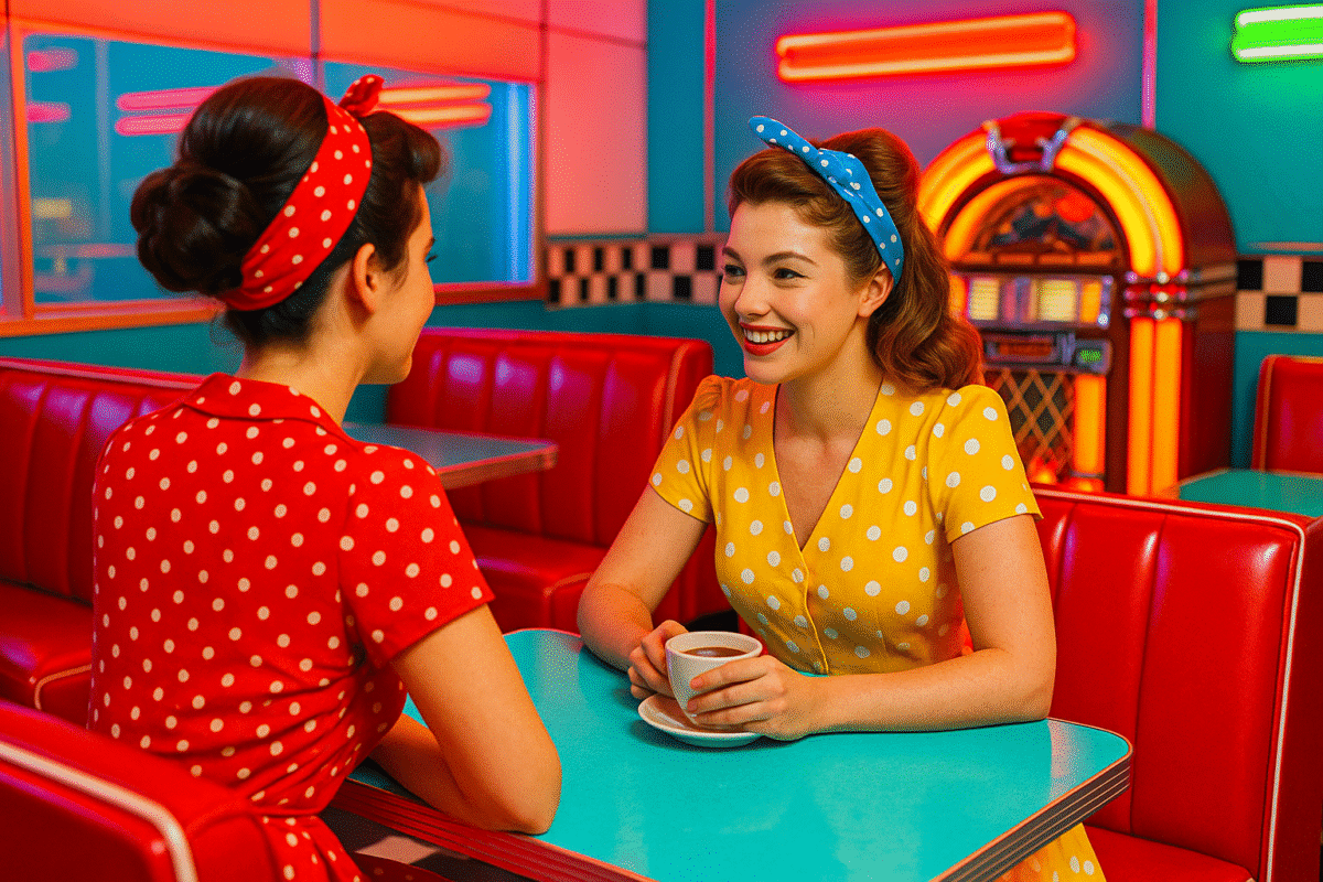 Rencontre Retro au Cafe
