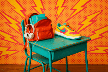 bureau Ecolier Retro