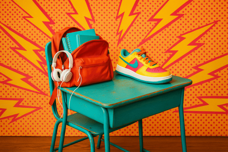 bureau Ecolier Retro