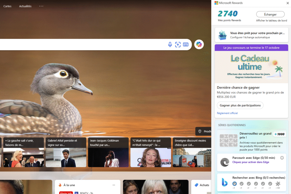 Microsoft Rewards avis : comment gagner des cadeaux gratuits avec vos recherches