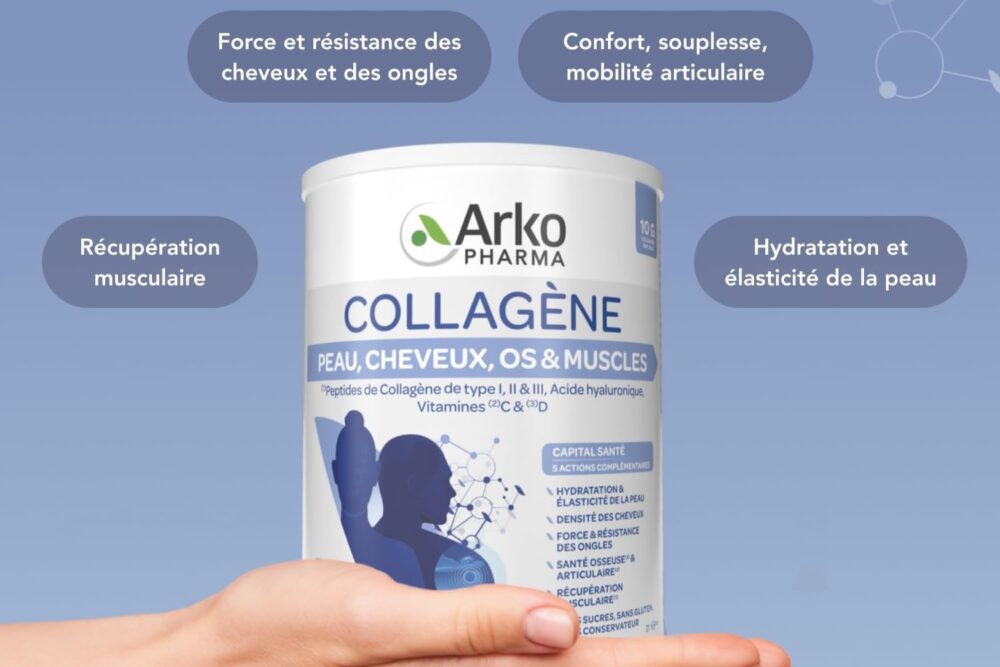 Avis Arkopharma Collagène Peau, Cheveux, Os & Muscles : mon bilan complet après une cure de 30 jours