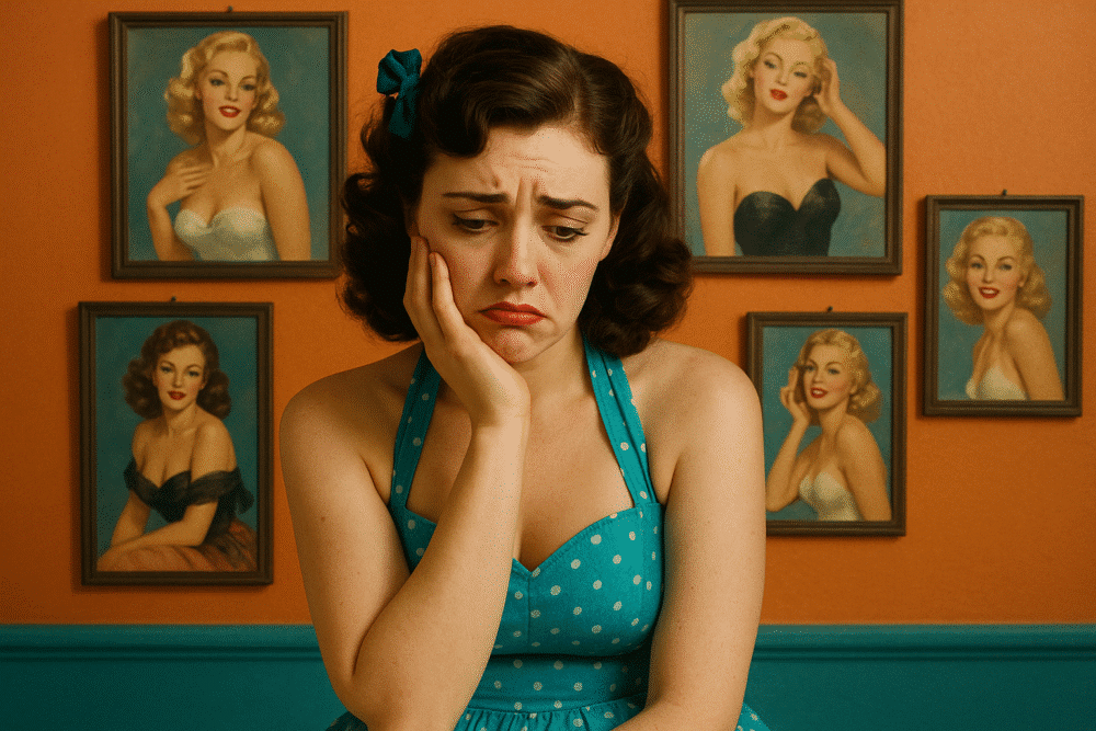 Pin up Melancolie Vintage