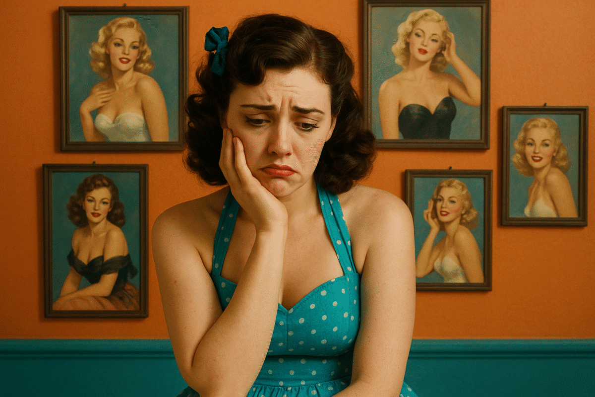 Pin up Melancolie Vintage