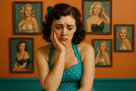 Pin up Melancolie Vintage
