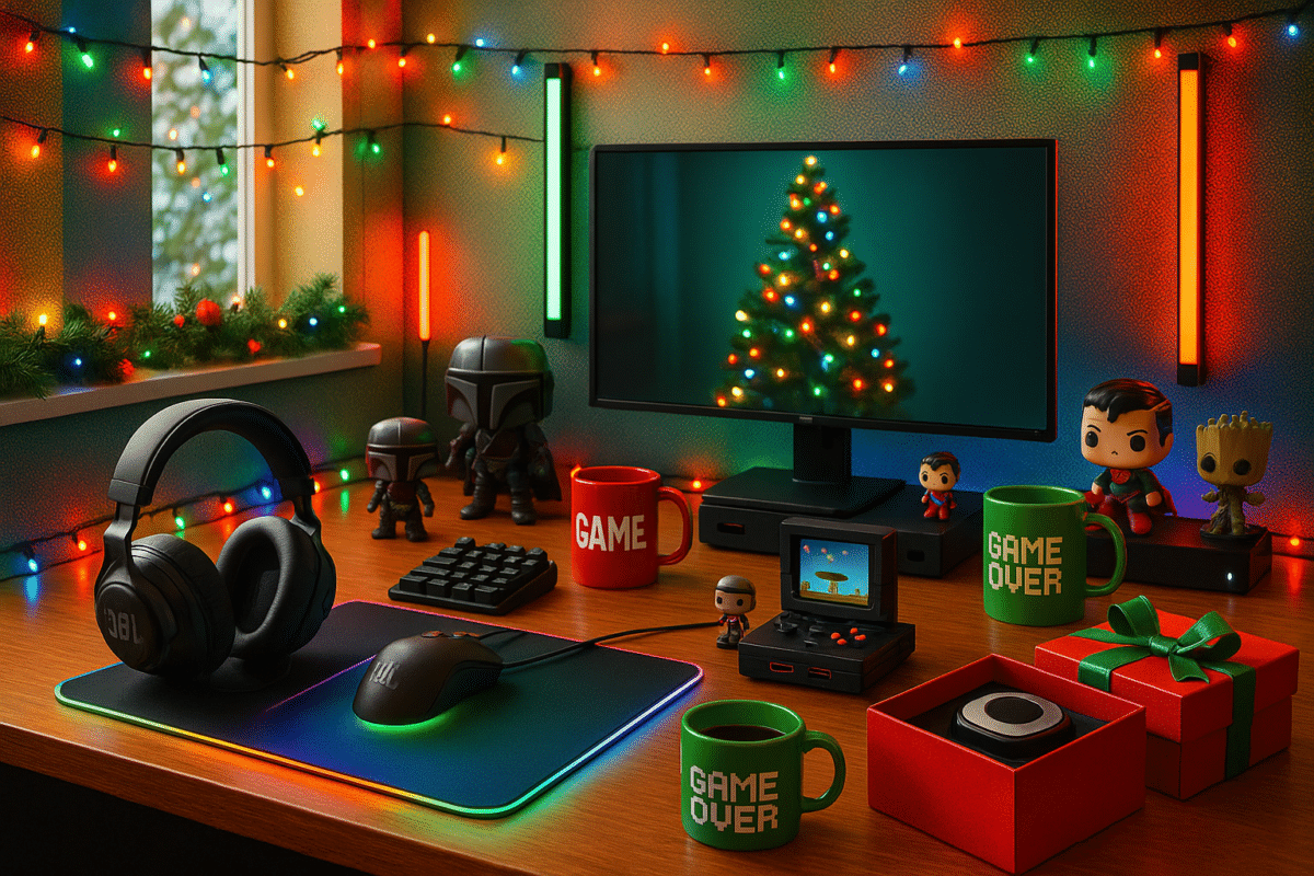 25 gadgets geek incontournables pour Noël (budget-friendly)